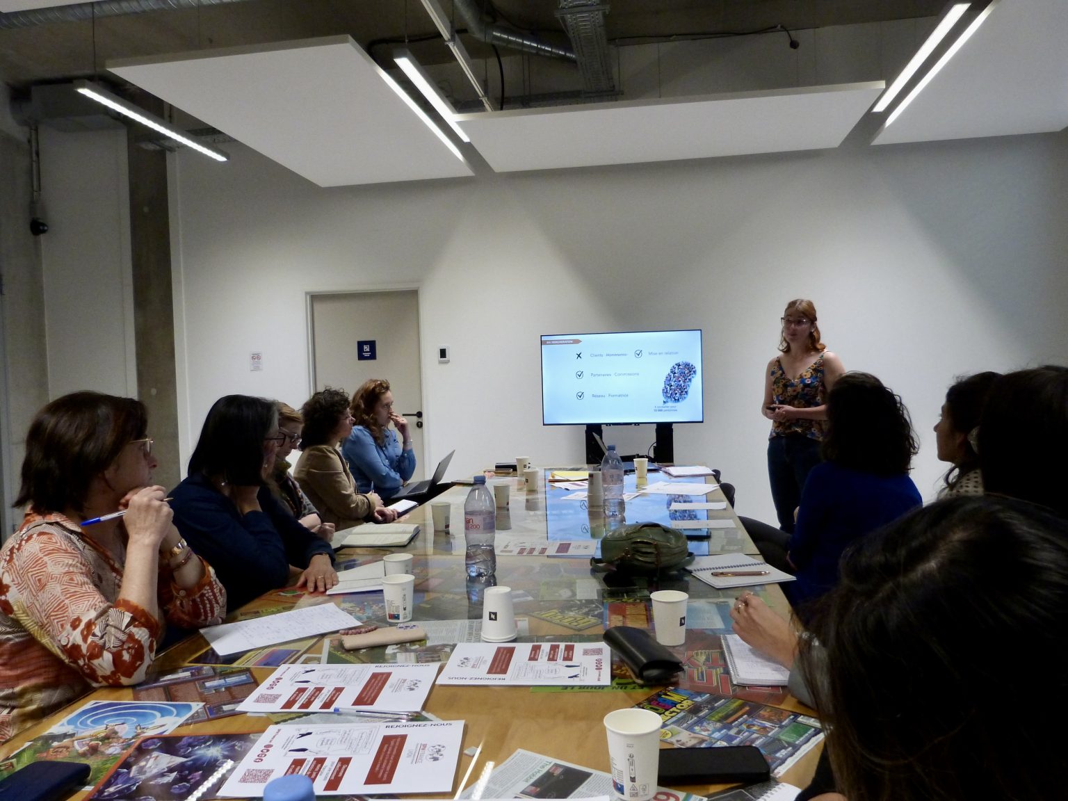 Une session de travail BPW France