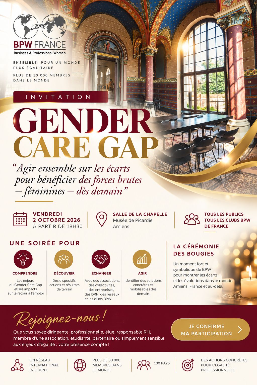 Invitation Gender Care Gap, BPW France