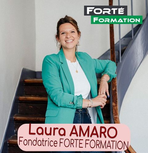 Laura Amaro, Fondatrice de FORTE FORMATION