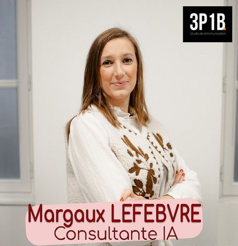 Margaux Lefebvre, Consultante IA, studio 3P1B
