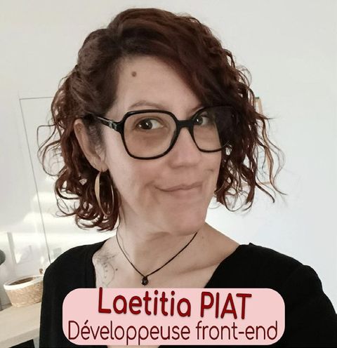 Laetitia Piat, Développeuse front-end