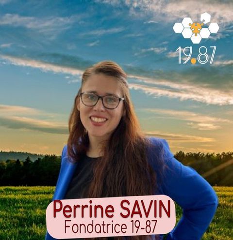 Perrine Savin, Fondatrice de 19.87